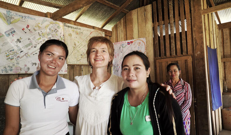 Schenkers op bezoek in Laos